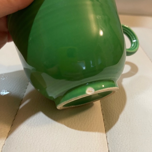 Medium Green Fiestaware Tea Cup - Picture 2 of 5
